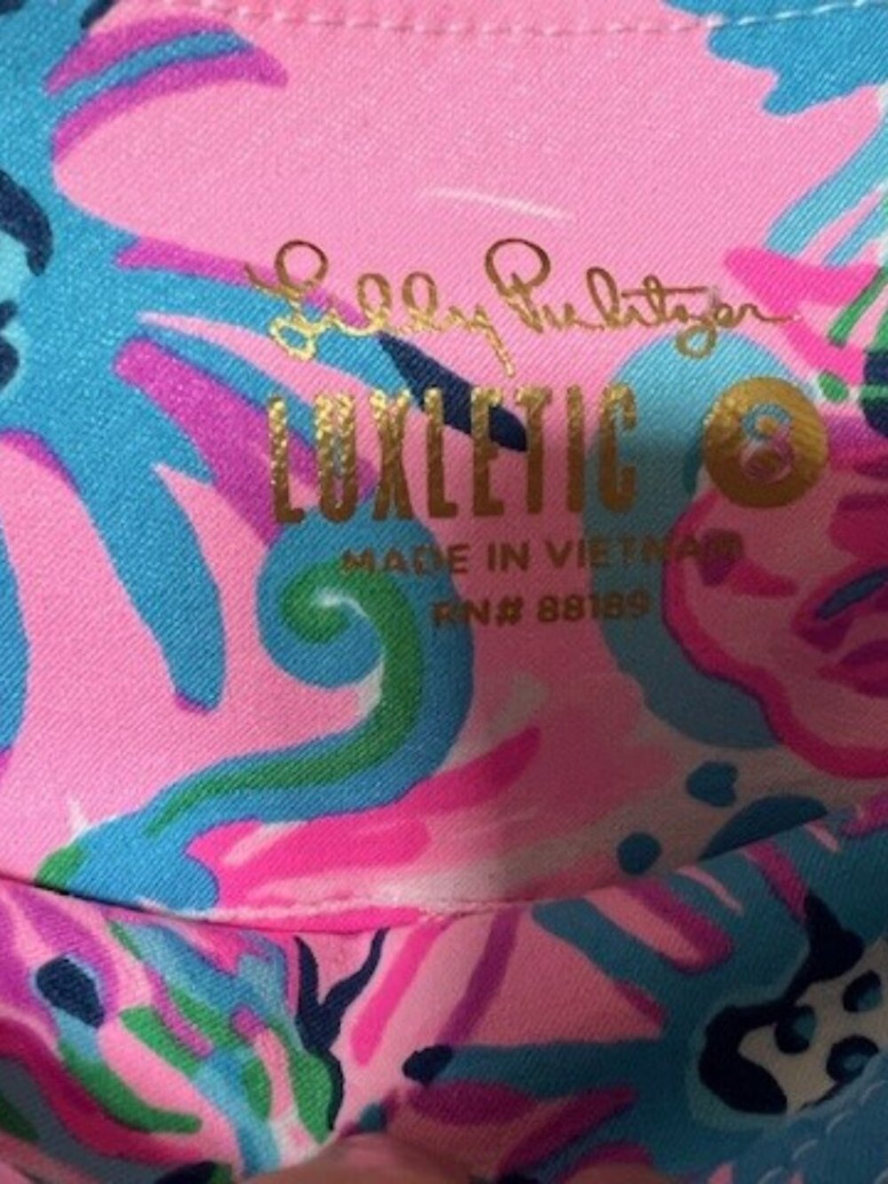 Lilly Pulitzer Reid Floral Fairway Performance Short - Size 8 - Picture 3 of 3